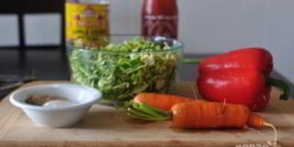 Шаг 3: бургера со свининого и капустого