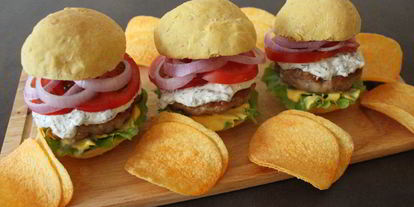 Шаг 5: бургера со свиным бифштексом