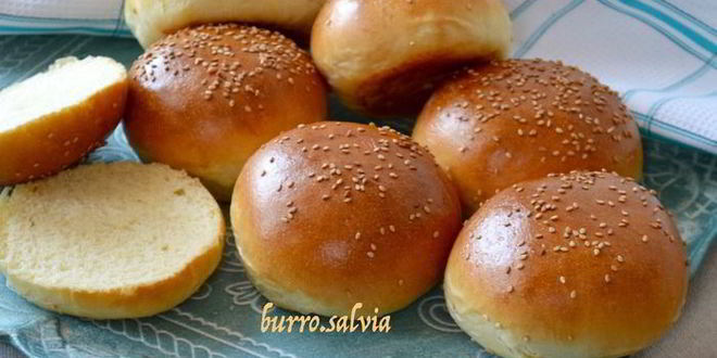 Рецепт домашних булочек для гамбургеров