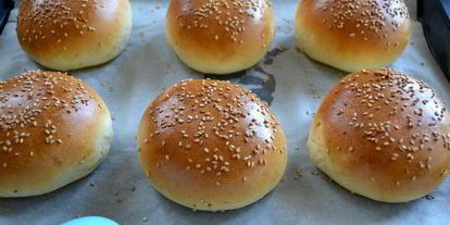 Шаг 9: домашних булочек для гамбургеров