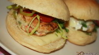 Рецепт Домашних чикенбургеров