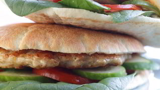 Рецепт Домашних гамбургеров с куриными котлетками