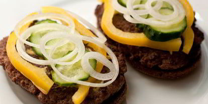 Шаг 9: домашнего гамбургера с ржаным хлебом