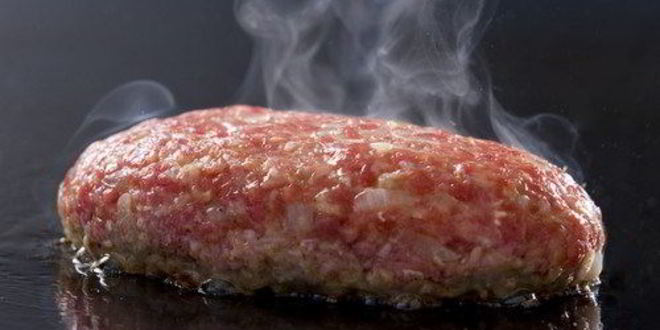 Рецепт Домашней котлеты для бургера с зеленым луком и овсянкой