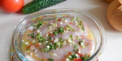 Шаг 6: гамбургера с куриным филе