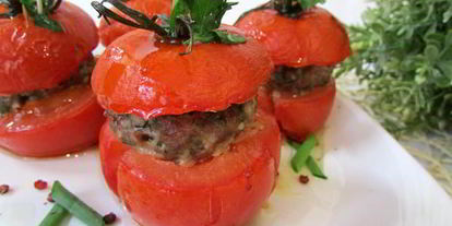 Шаг 9: гамбургера в помидорке