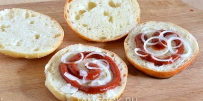 Шаг 4: гамбургера