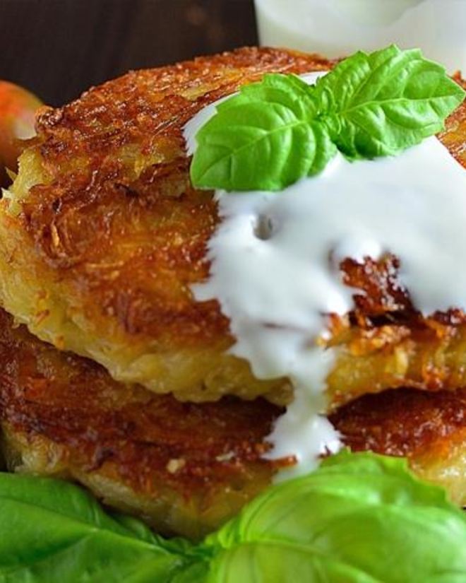 Рецепт картофельных бургеров с мясной начинкой