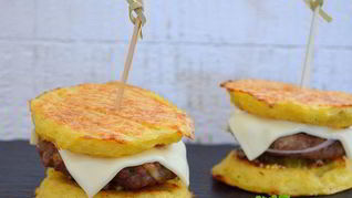 Рецепт Картофельных бургеров с мясом