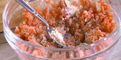 Шаг 2: открытого сицилийского бургера с помидорами