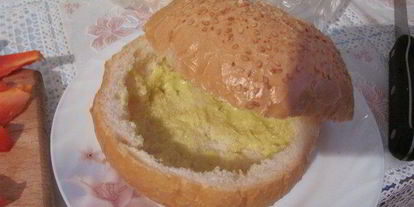 Шаг 2: полезного чикенбургера с грейпфрутом