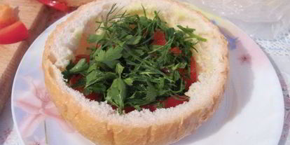 Шаг 3: полезного чикенбургера с грейпфрутом