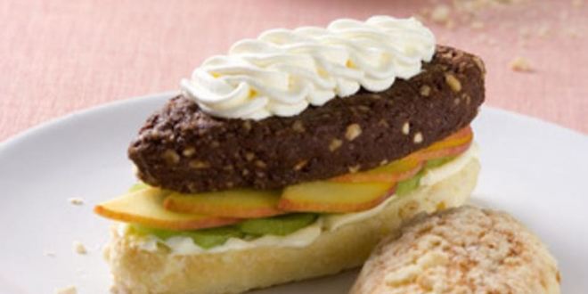 Рецепт Шоколадна-орехового бургер