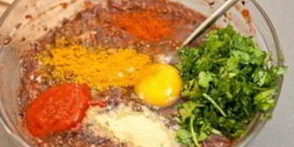 Шаг 2: вегетарианских бургеров с фасолью