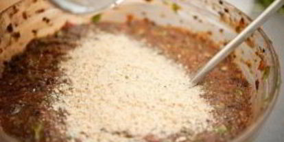 Шаг 3: вегетарианских бургеров с фасолью