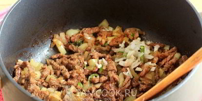 Шаг 10: буррито с говядиной