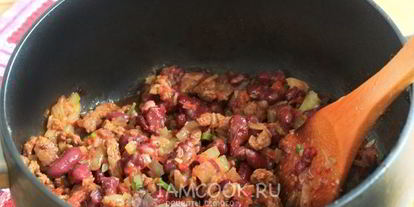 Шаг 12: буррито с говядиной