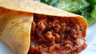 Рецепт Буррито с мясом