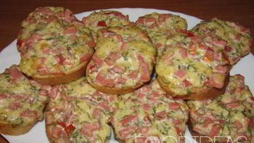 Рецепт Бутерброда-пиццы