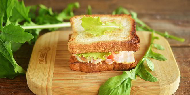 Рецепт бутерброда с беконом