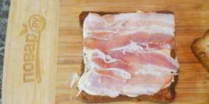 Шаг 2: бутерброда с беконом