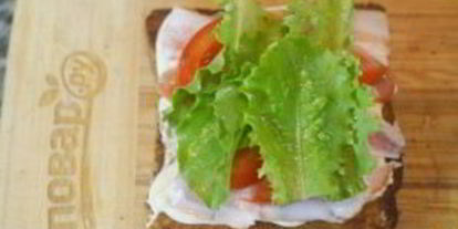 Шаг 4: бутерброда с беконом