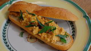 Рецепт Бутерброда с восточным акцентом