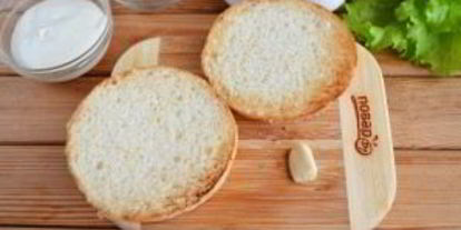 Шаг 2: бутерброда с яйцом