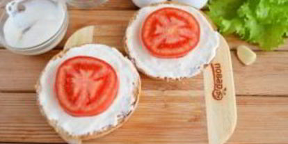 Шаг 4: бутерброда с яйцом