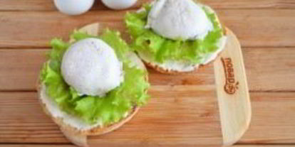 Шаг 5: бутерброда с яйцом