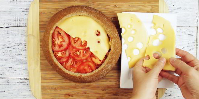 Рецепт бутерброда в духовке