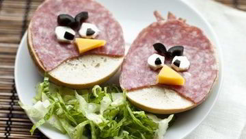 Рецепт Бутербродов Angry Birds