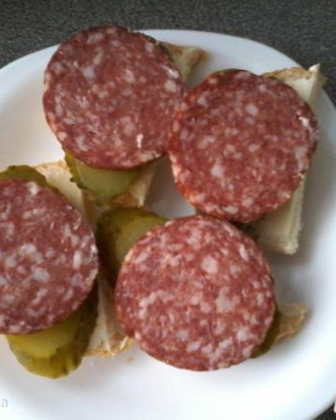 Рецепт бутербродов к новогоднему столу