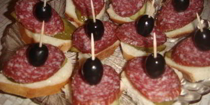 Шаг 6: бутербродов к новогоднему столу