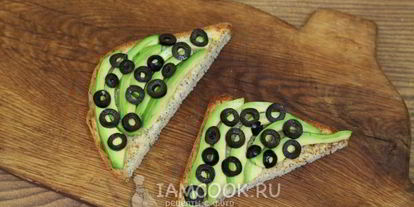 Шаг 4: бутербродов с авокадо