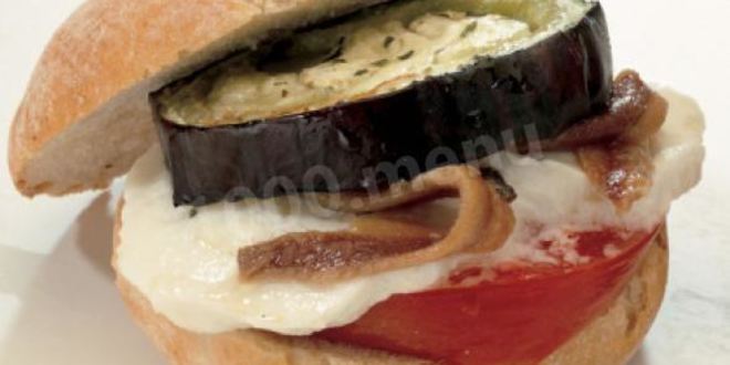 Рецепт Бутербродов с баклажанами и сыром