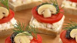 Рецепт Бутербродов с грибами