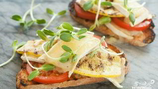 Рецепт Бутербродов с кабачками