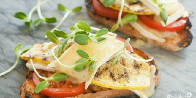 Рецепт Бутербродов с кабачками