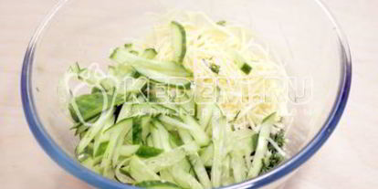 Шаг 2: бутербродов с салатом