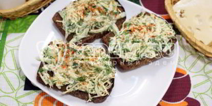 Шаг 5: бутербродов с салатом