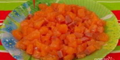 Шаг 6: бутербродов с семгой и красной икрой