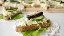 Рецепт Бутербродов со шпротами