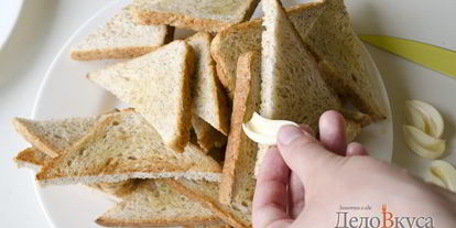 Шаг 3: бутербродов со шпротами