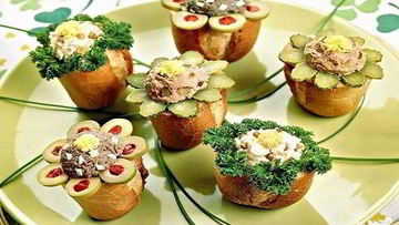 Рецепт Бутербродов со шпротным паштетом