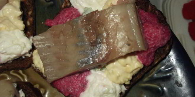 Рецепт Бутербродов закусочных с сельдью