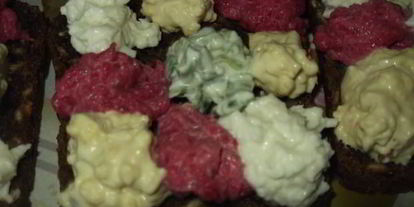 Шаг 5: бутербродов закусочных с сельдью