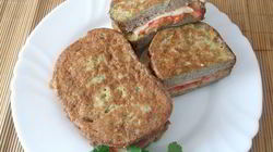 Рецепт Быстрого бутерброда в кляре