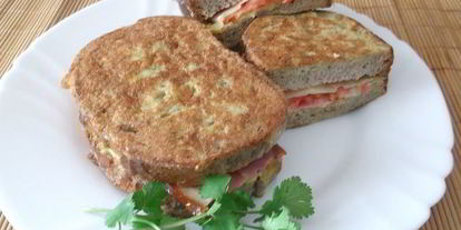 Шаг 3: быстрого бутерброда в кляре