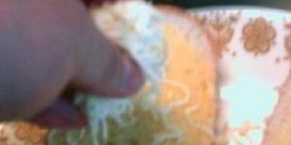 Шаг 5: чесночно-сырного бутерброд